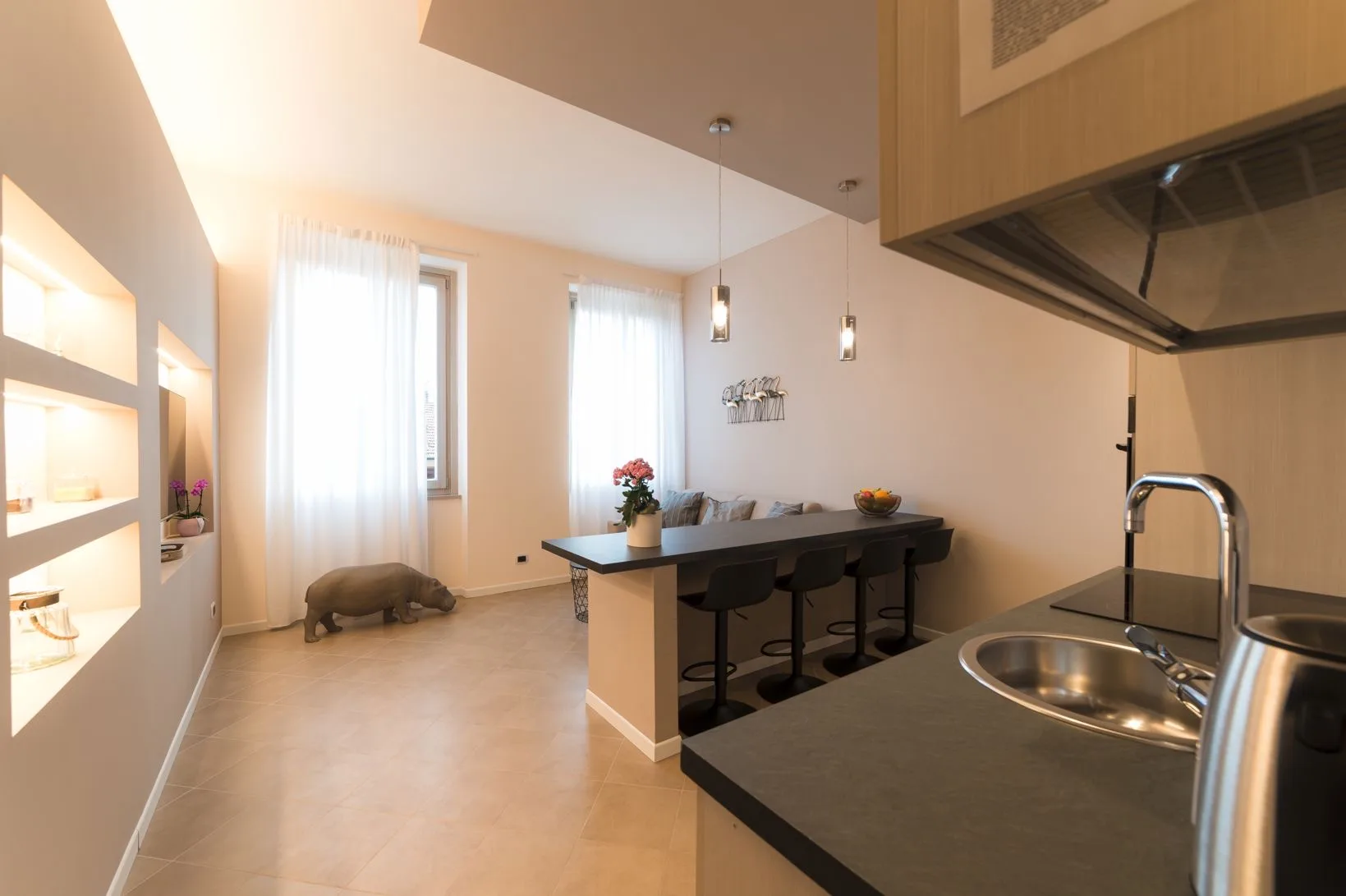 Elegante Ferienwohnung mit Seeblick – Campione del Garda - Foto 5