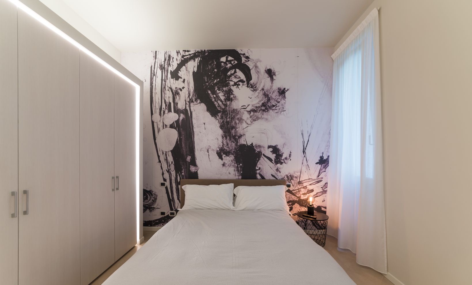 Bedroom holiday apartment DV Garda Suite Campione del Garda